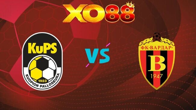 XO88 Nhận định KuPS vs FC Vardar Skopje, 22h00 ngày 14/07/2026